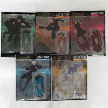 주술회전 점프샵 아크릴 스탠드 시부야 사변 페어 컴플리트