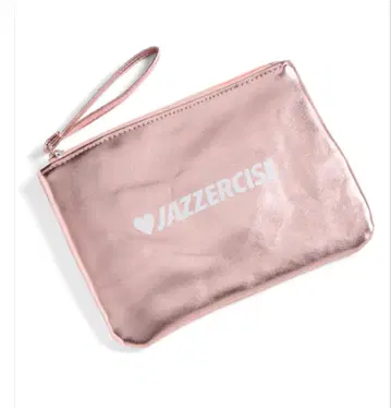 JAZZERCISE 로즈 골드 파우치
