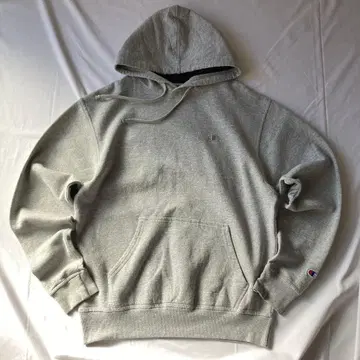 00s 챔피언 맨투맨 후드티 그레이 그런지 Y2K 구제 의류