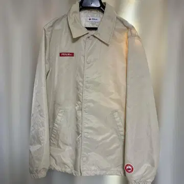 MILK fed. KIRSH 콜라보 상품 베이지 나일론 자켓