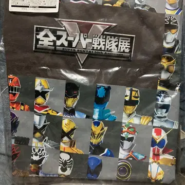 전 슈퍼 전대 전시회 T셔츠 추가 전사 XL