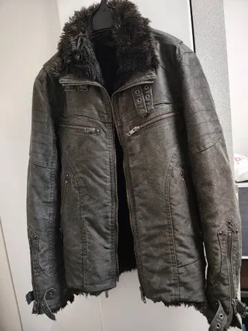 SCHLUSSEL 보아 더블 지퍼 구제 의류