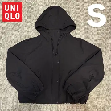 [ 완판템 ] UNIQLO/유니클로 테크 자켓 후드티 ( S/블랙 )