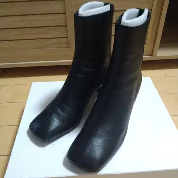 JOURNAL STANDARD 블랙 숏부츠 지퍼 24