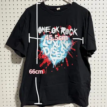 ONE OK ROCK LUXURY DISEASE T셔츠 L 사이즈