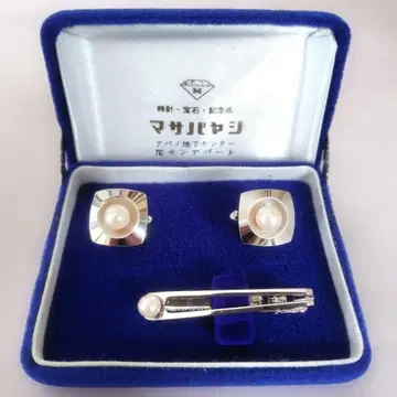 마사바야시 커프스 & 타이핀 세트