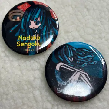 센고쿠 나데코 모노가타리 시리즈 우에다 하지메 캔뱃지