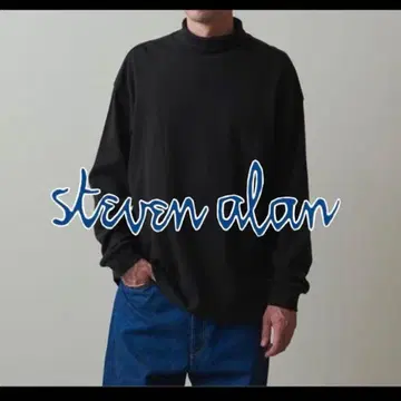 steven alan 하이넥 T 8112-199-0381 블랙