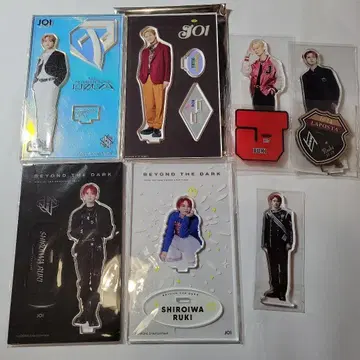 JO1 시로이와 루키 아크릴 스탠드 7개 세트