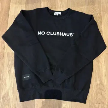 NO COFFEE x CLUBHAUS 노커피 클럽하우스 맨투맨