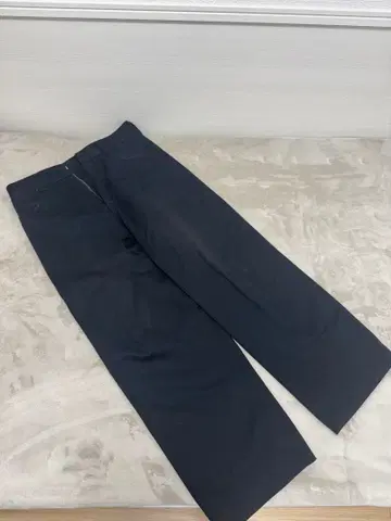 트래디셔널 웨더웨어 블랙 와이드 팬츠 S