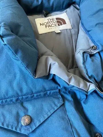 70s~80s THE NORTH FACE 미국산 다운 베스트 파랑