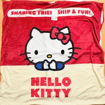 산리오 헬로키티 원피스 판초 케이프 정사각형 4L