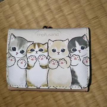 mofusand 3단 폴더형 지갑