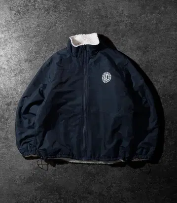 2way 리버서블 나일론 보아 블루종