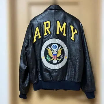 [ Michael Hoban ] 미국 육군 MA-1 가죽 자켓 L 사이즈
