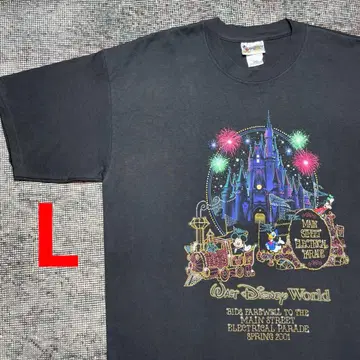 빈티지 디즈니 일렉트리컬 퍼레이드 미키 도날드 T셔츠