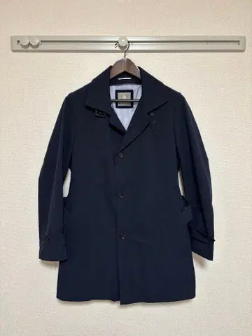 나노 유니버스 트렌치코트 턱 스트랩/백 벨트 포함