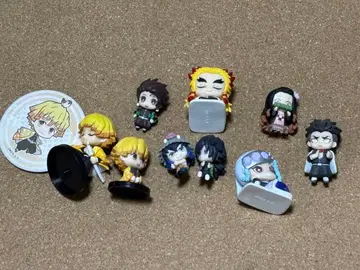 귀멸의 칼날 가챠가챠 피규어, 캔뱃지 세트