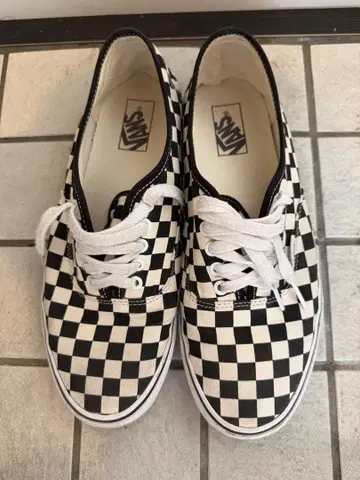 VANS 스니커즈 체크