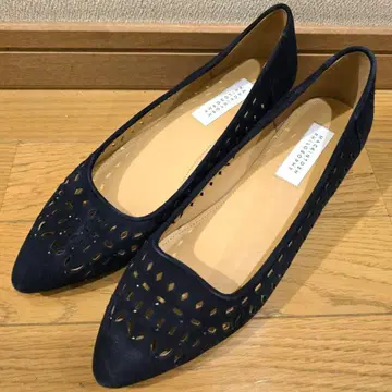 매킨토시 필로소피 펌프스 컷워크 네이비 25cm