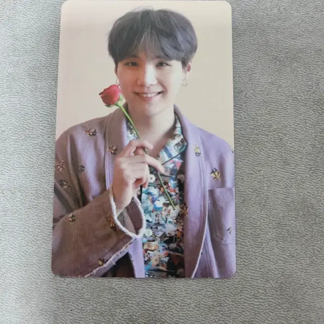 bts 방탄 윤기 2019 메모리즈 포카 1