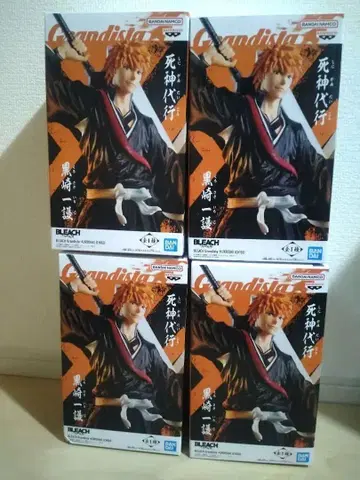Grandista BLEACH 사신 대행 쿠로사키 이치고 4체 세트