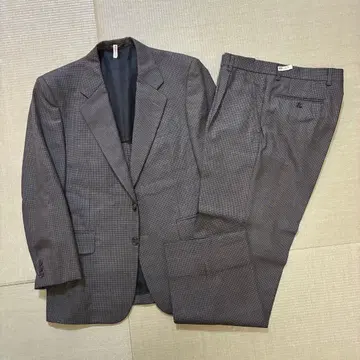 남성용 수트 밀리오테크스 일본제 클리닝 완료 울 마크