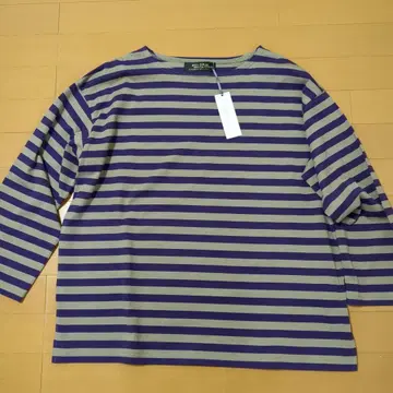 미사용 새상품 HUG O WaR 미들 피치 보더 티셔츠 프리 사이즈