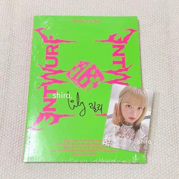 NMIXX 릴리 ENTWURF 사인 앨범 hello82 혜택