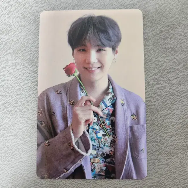 bts 방탄 2019 메모리즈 윤기 포카 2