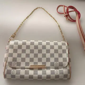 노브랜드 다미에 캔버스 숄더백