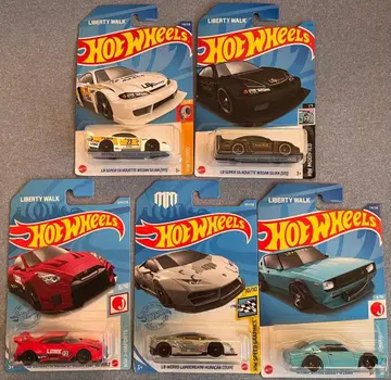 Hotwheels 리버티 워크 S15 R35 우라칸 켄메리