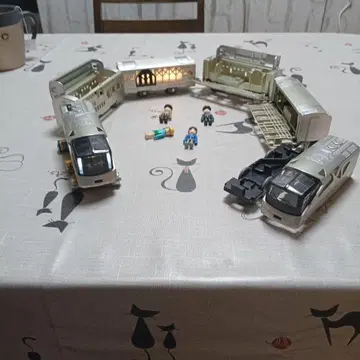 프라레일 라이트 부착 시키시마 프라키트 부착 차량 세트