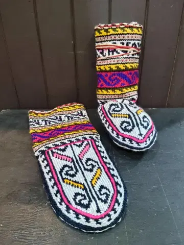 이란제 손뜨개질 룸삭스 (롱) 아크릴 마스레 마을 [ 1-21 ]