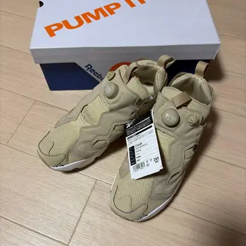 새상품 Reebok 인스타펌프 퓨리 24.5 베이지 리복
