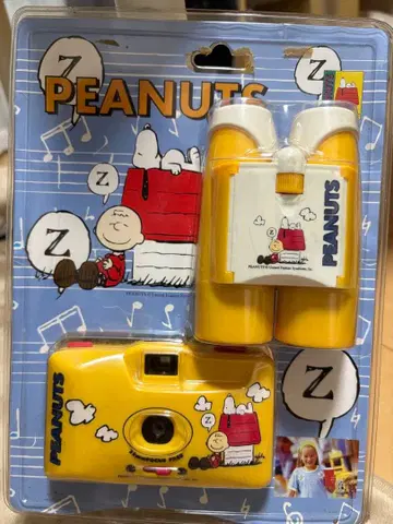 PEANUTS 스누피 35mm 카메라 + 쌍안경
