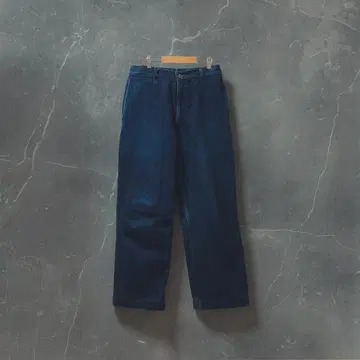 Margaret Howell MHL 와이드 데님 팬츠 riri 지퍼