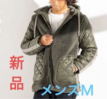 미사용 새상품 프로바돌 하이브리드 따뜻한 경량 코트 남성용 카키 M