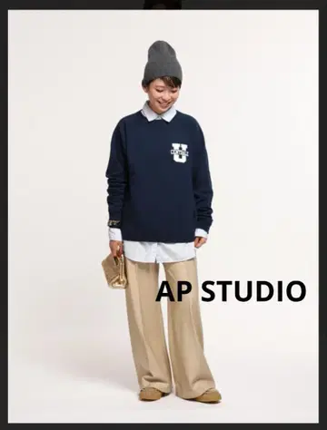 AP STUDIO scentof x thlidda 맨투맨