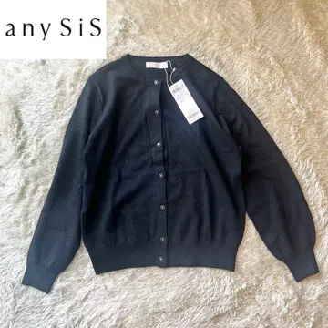 [택 포함 새상품] any sis 에니시스 긴팔 가디건 울 블랙 2