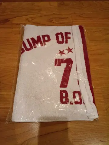 BUMP OF CHICKEN 넘버링 타월 빨간색