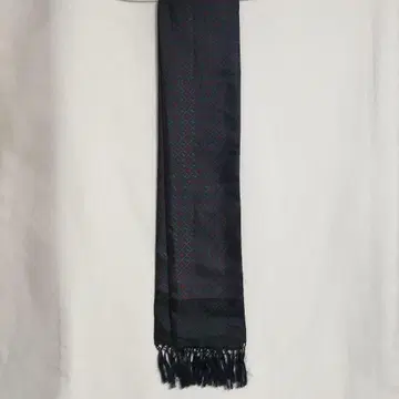 긴자 타야 TAYA 실크 머플러 프린지 부착 ki