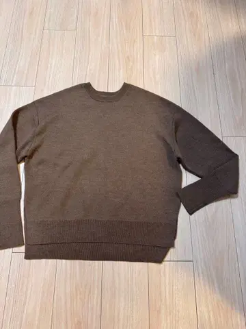 FRAMeWORK 브라운 니트 스웨터 긴팔
