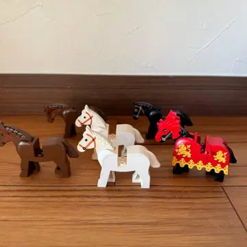 LEGO 말 피규어 6개 세트