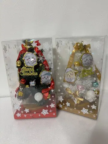 치이카와 (먼작귀) 크리스마스 트리 2개 세트