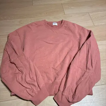 Spick&Span 핑크 크루넥 트레이닝복