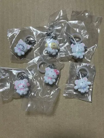 메지루시 액세서리 산리오 캐릭터즈 포근포근 스노우 컴플리트