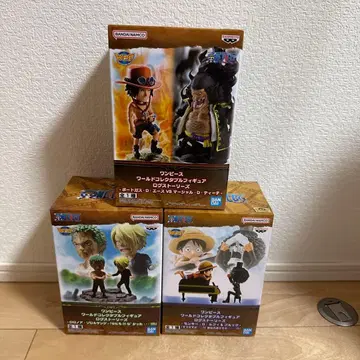 원피스 월드 컬렉터블 피규어 3체 세트