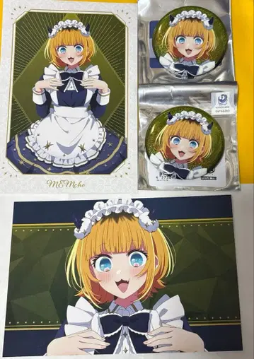 최애의 아이 MEM 쵸 별하늘 메이드 캔뱃지 엽서